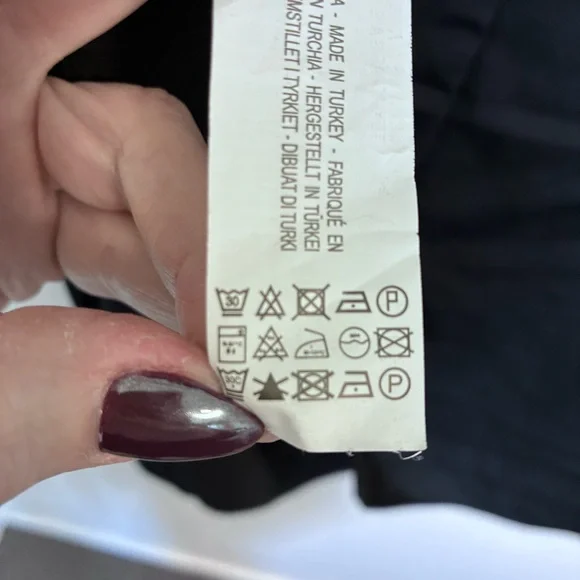 Zara Black Halter Tie Mini Dress with Long Fringe Detail - Picture 11 of 12